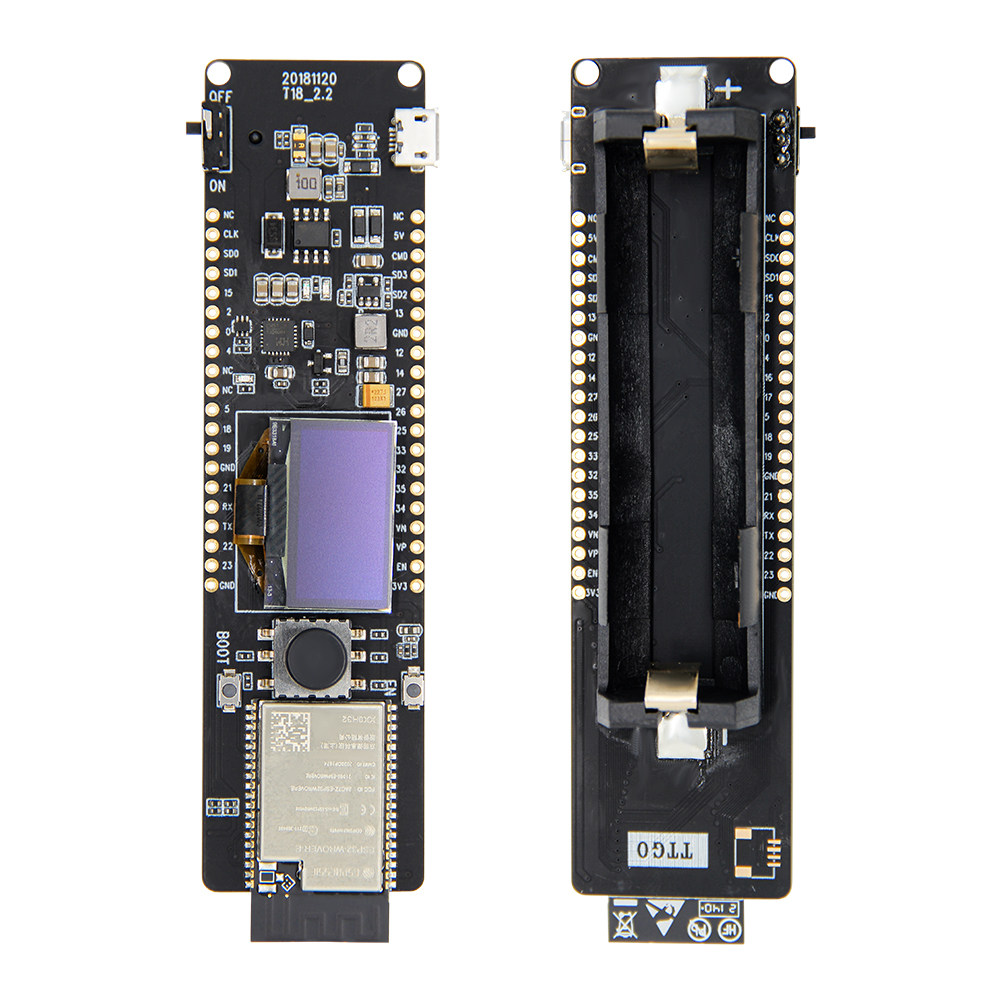 Ttgo Tdisplay - LILYGO TTGO T-Controller ESP32 OLED開発ボード（OLEDディスプレイ搭載）