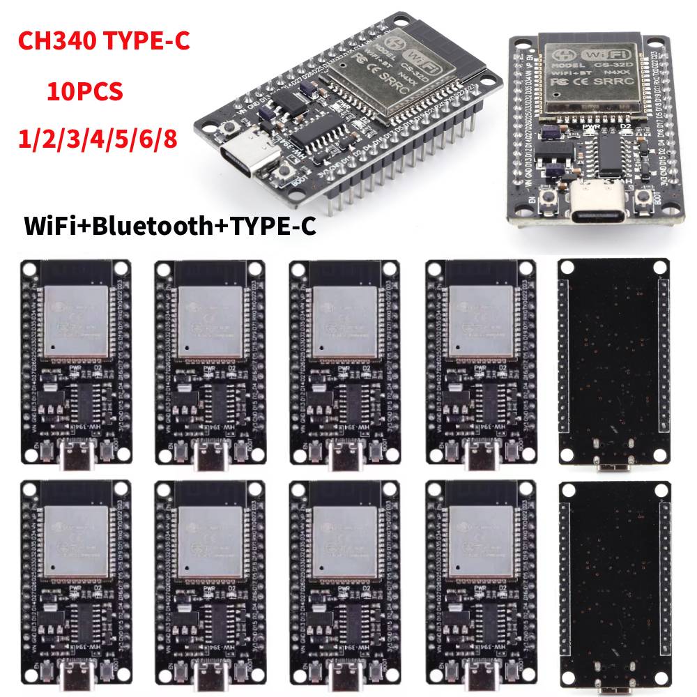 Doit Esp32 - ESP32 WROOM-32 開発ボード TYPE-C マイクロ USB