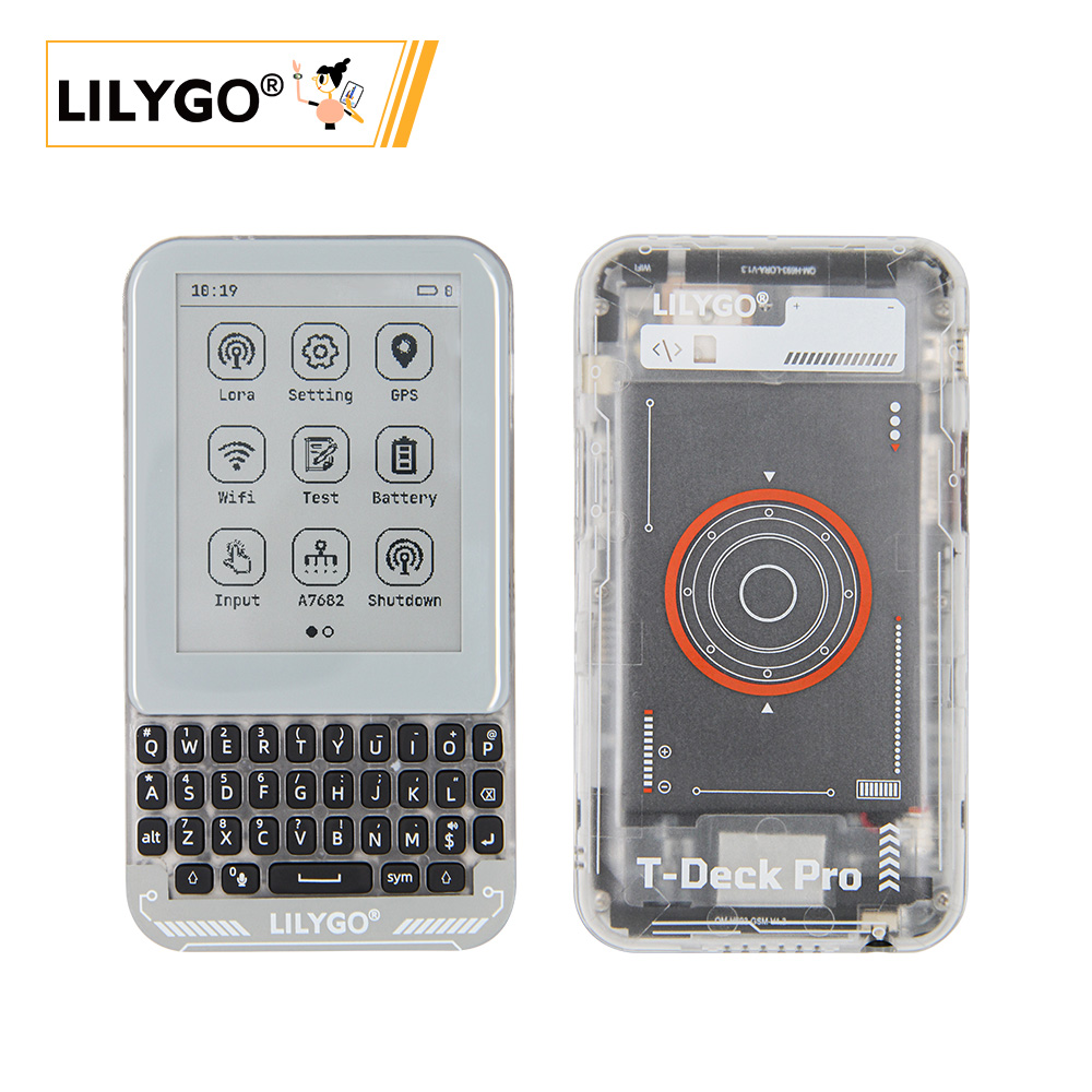 Ttgo T Watch - LILYGO® T-Deck Pro T-デッキプロESP32-S3タッチスクリーン開発ボード,4g/pcm5102/lla/gps e-Paper,qwiicインターフェイス,iot通信デバイス