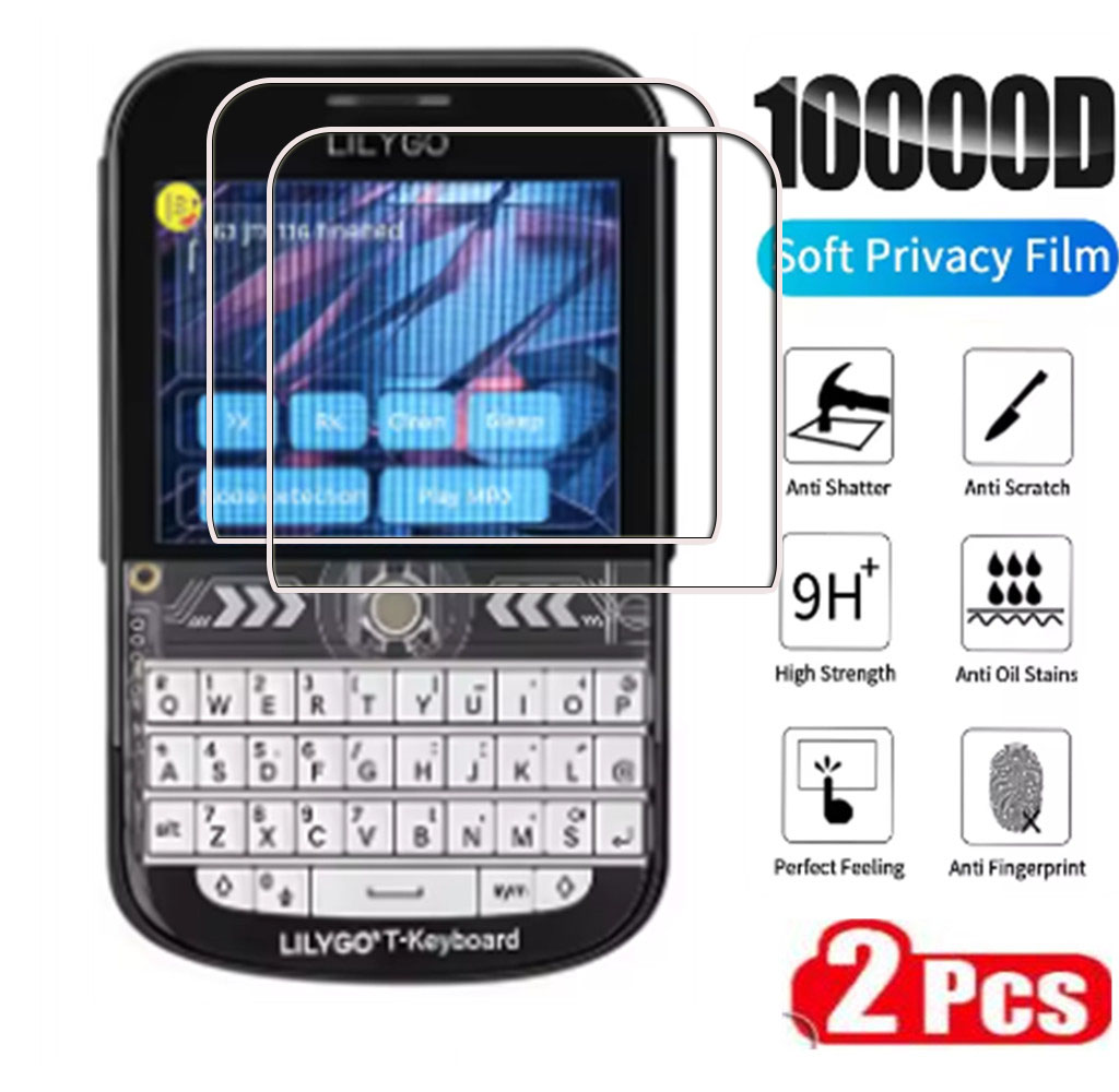 Lolin S3 - 2 個の完全油圧ハイドロゲルフィルム LILYGO T-Deck Plus ESP32-S3