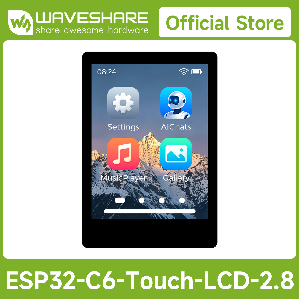 Waveshare ESP32-C6 2.8インチ IPS静 - Doit Esp32 のレビューと価格