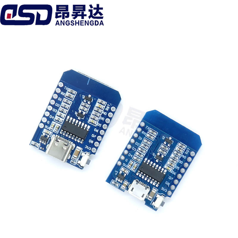 Wemos D1 Mini TYPE-C/MICRO USB - Nodemcuv2 のレビューと価格