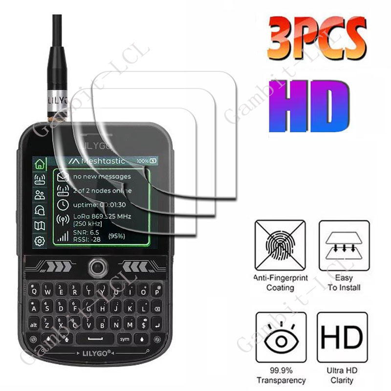 3 個のハイドロゲルフィルム LILYGO T-Deck P - Lolin S3 のレビューと価格