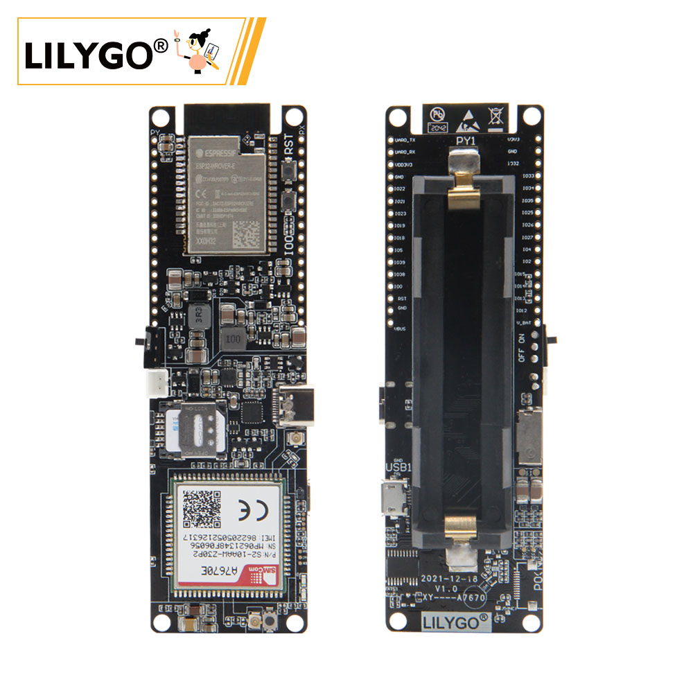 LILYGO® TTGO T-A7670G/E/SA R2  - Devkitc のレビューと価格