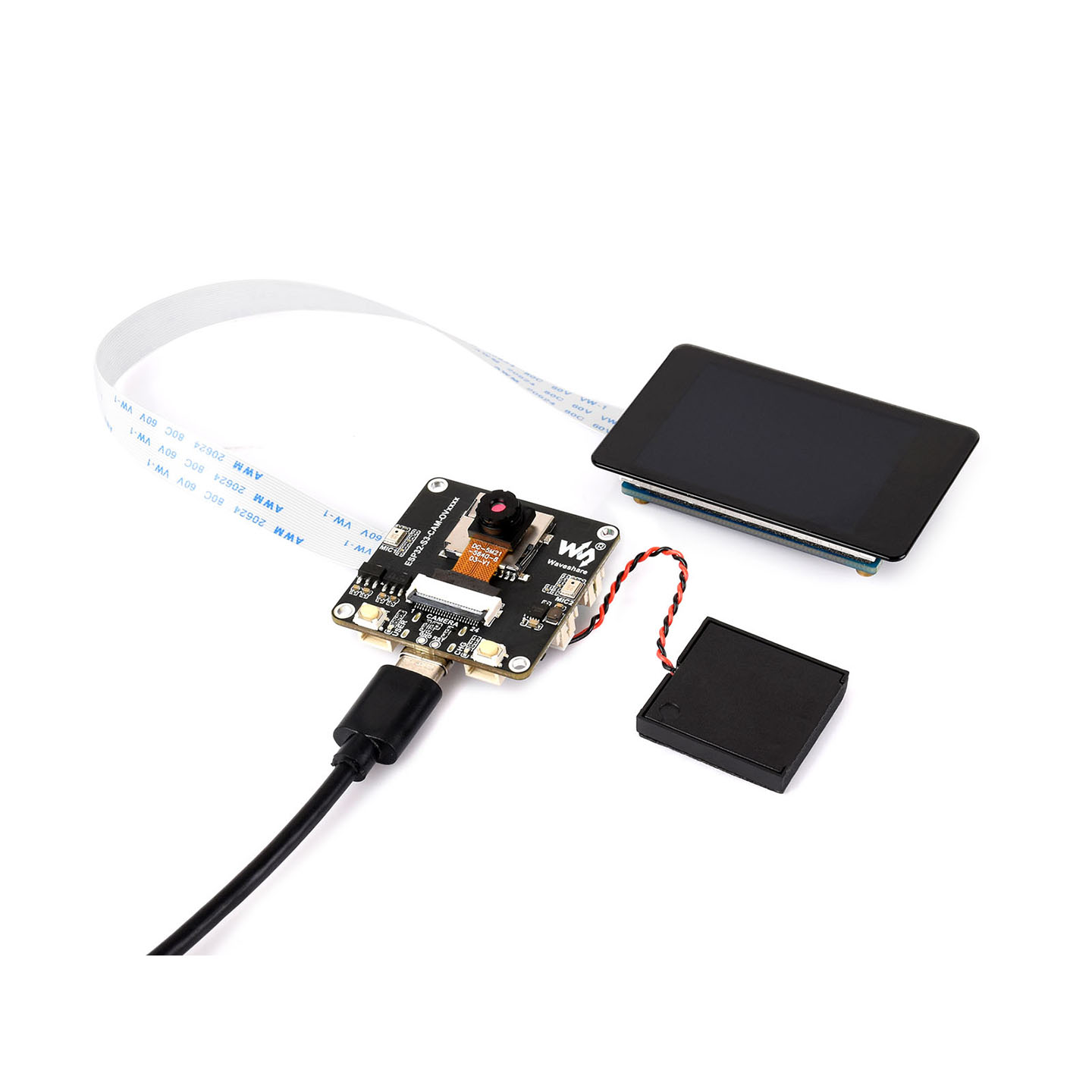 Waveshare ESP32-S3 AIoT カメラ開発ボ - Doit Esp32 のレビューと価格