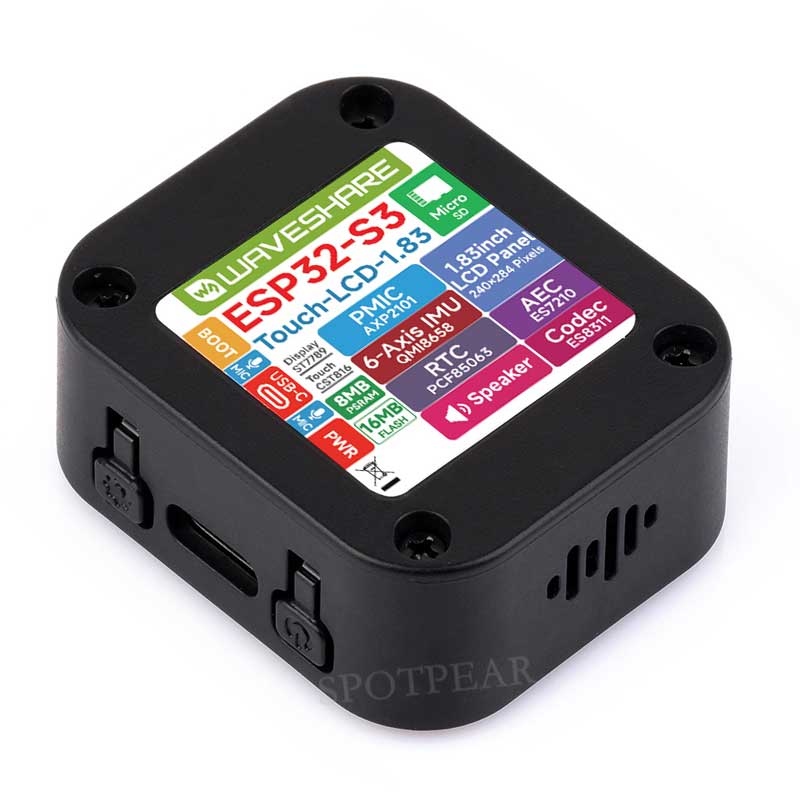 Waveshare ESP32-S3 AI開発ボード 1.8 - Lolin S3 のレビューと価格