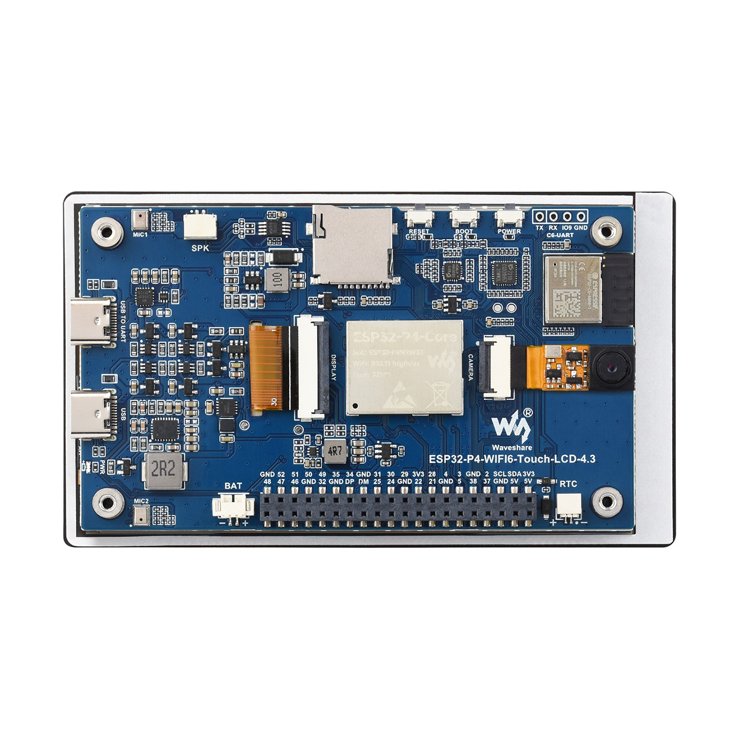 Waveshare ESP32-P4-WIFI6 4.3イン - Doit Esp32 のレビューと価格