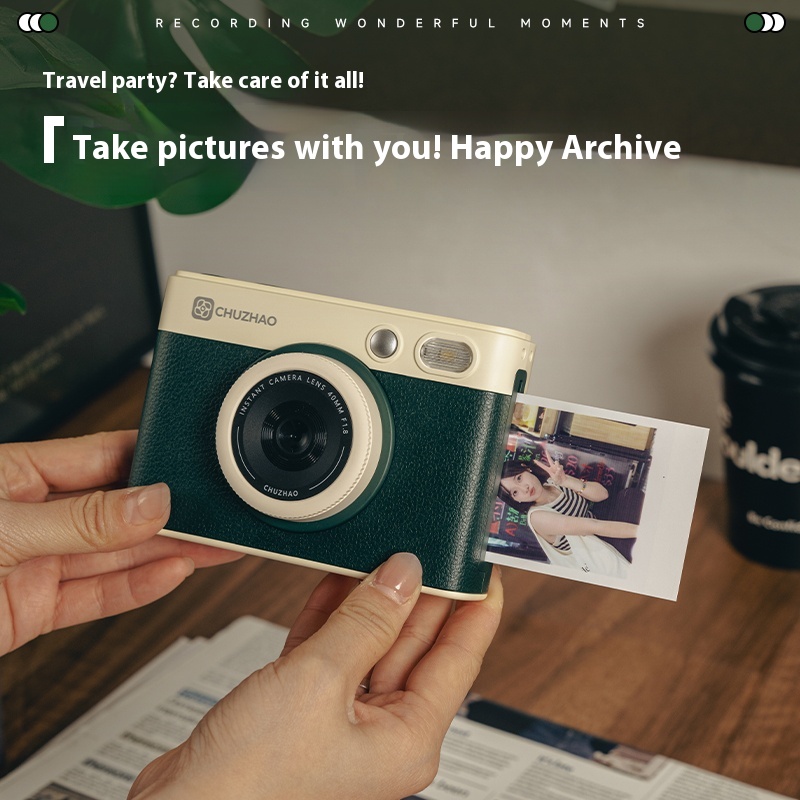 D1 ProインスタントカメラHDミニカメラ携帯写真印刷レト - D1 Mini Pro のレビューと価格