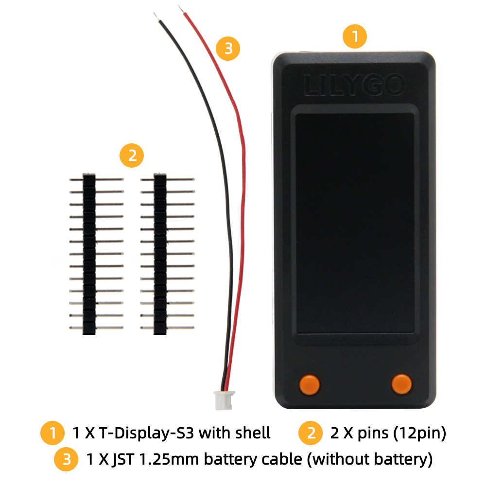 TTGO T-Display-S3 1.9インチ IPS T - Ttgo Tdisplay のレビューと価格