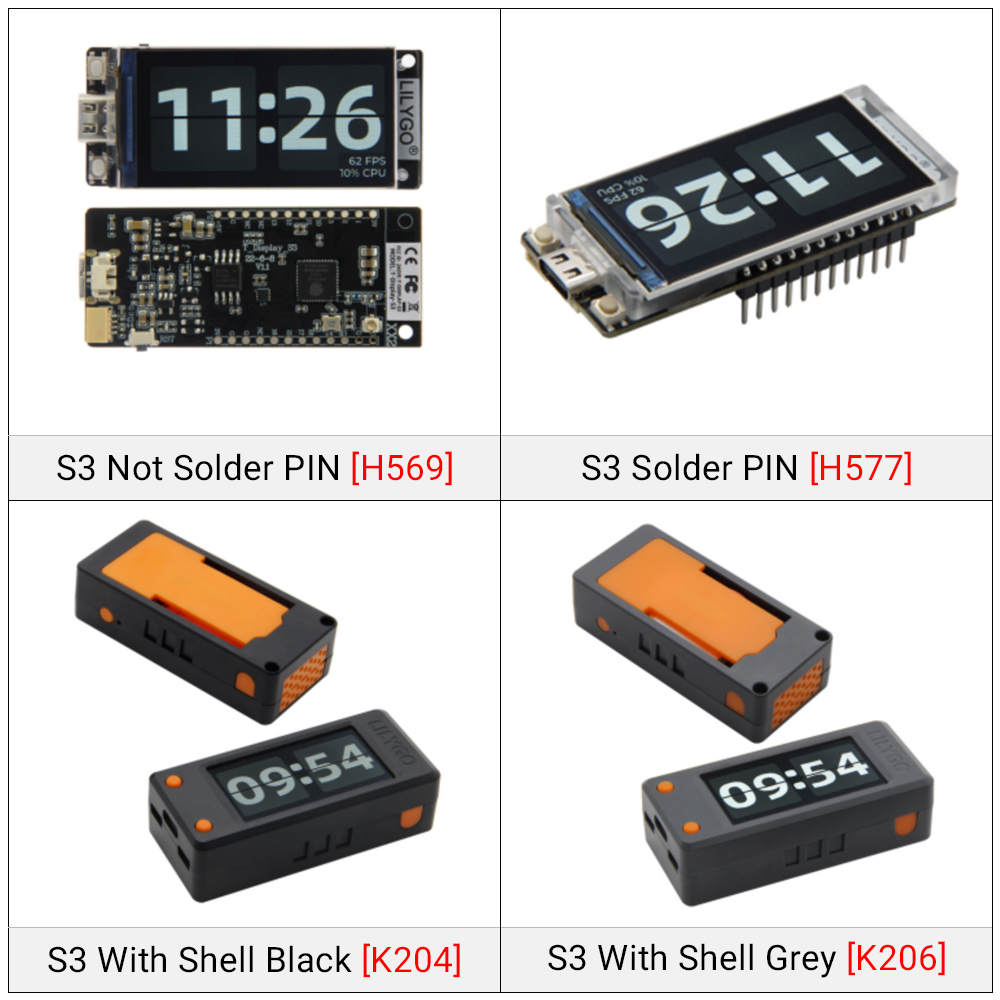 TTGO T-Display-S3 1.9インチ IPS T - Ttgo Tdisplay のレビューと価格